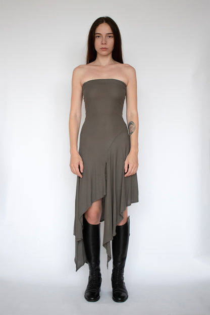 JAMIE DRESS in SAGE SMOKE