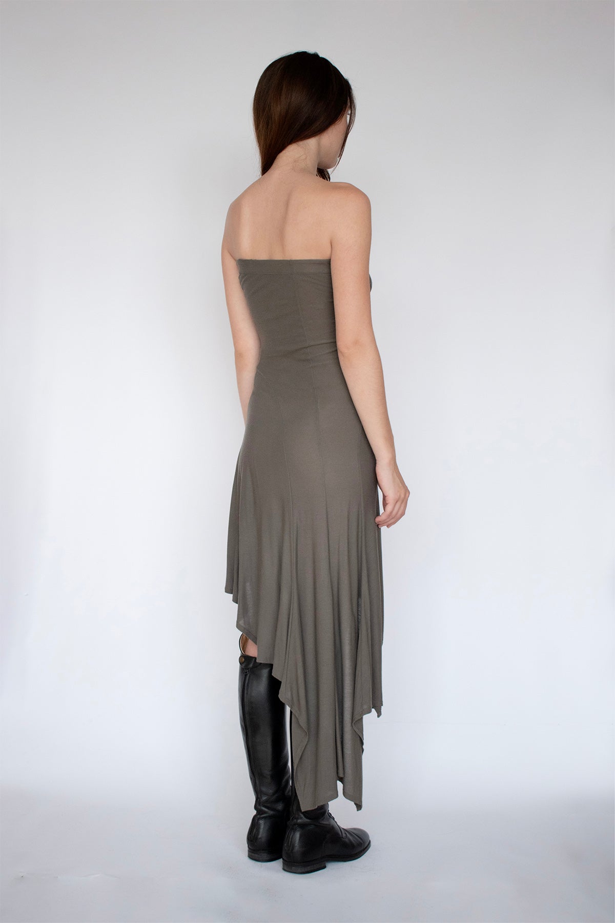 JAMIE DRESS in SAGE SMOKE