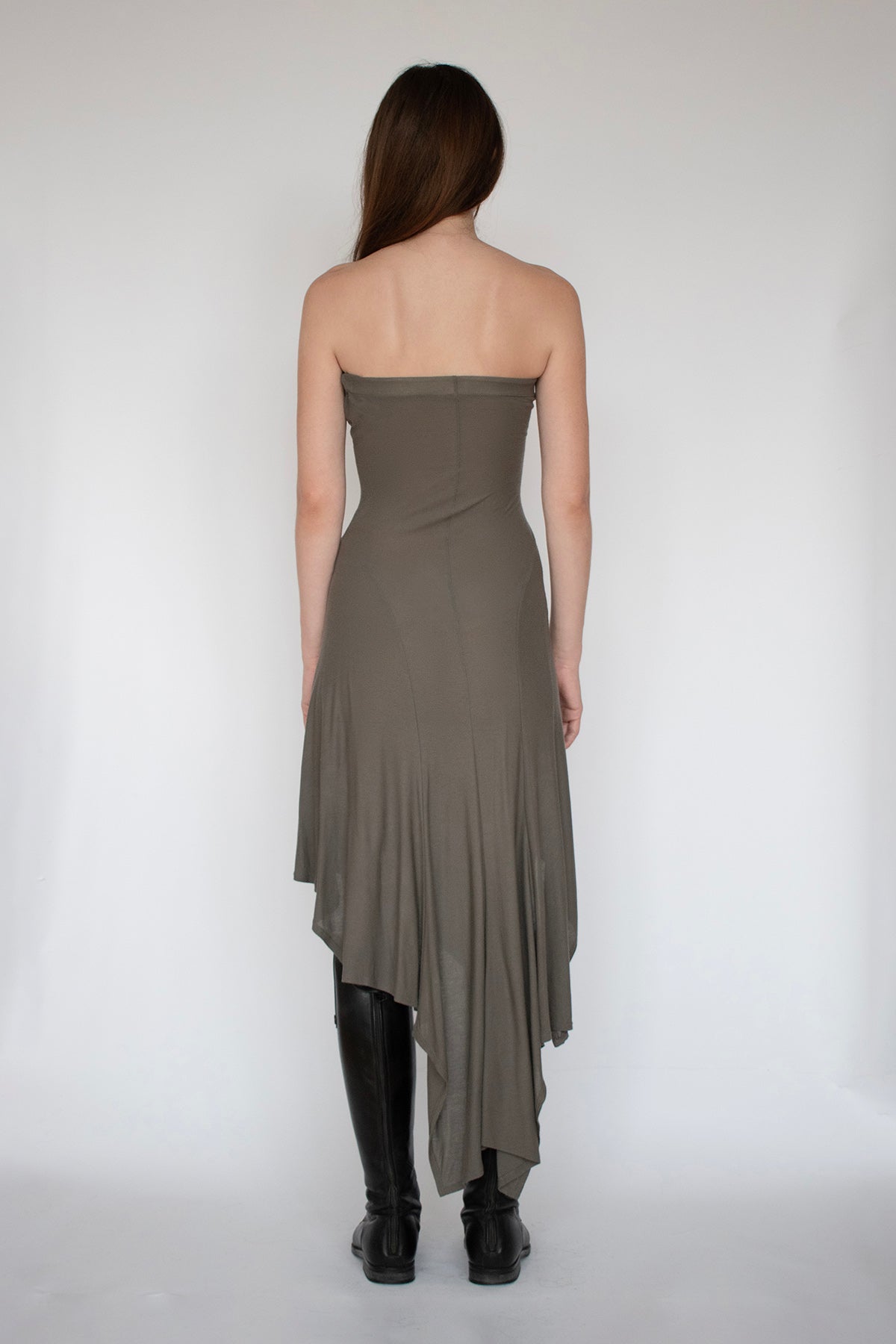 JAMIE DRESS in SAGE SMOKE