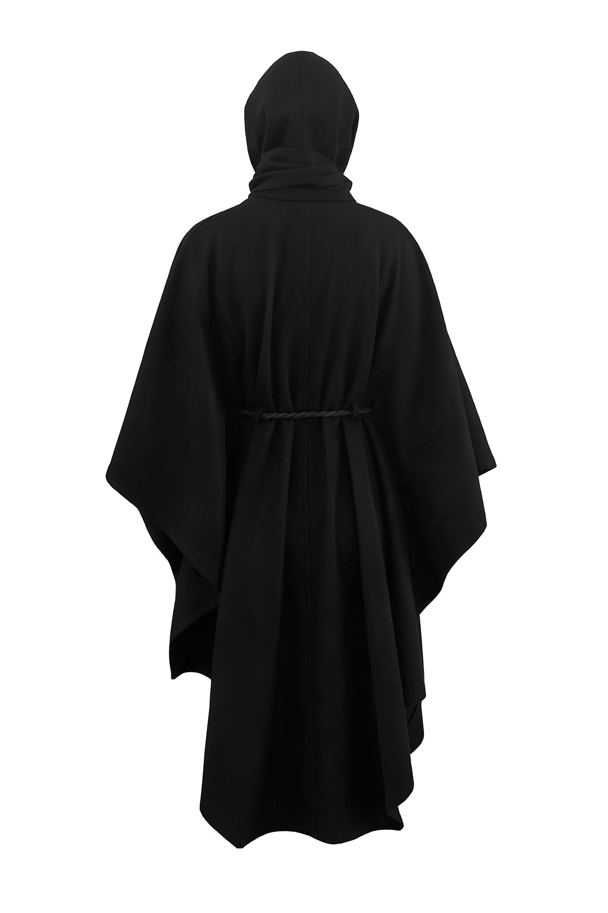 THANA CAPE in BLACK